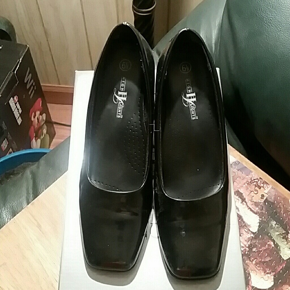 Black heels